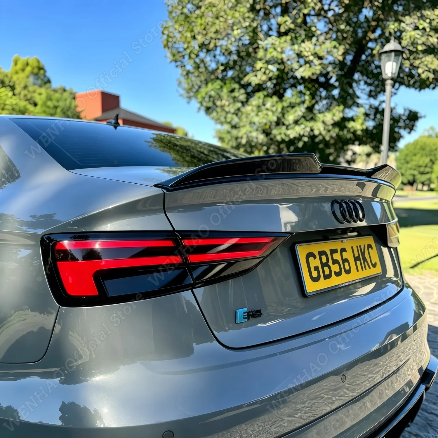M4 Style Rear Trunk Spoiler Wing For AUDI A3 8V S3 RS3 Sedan 2016-2020 Glossy Black Car Rear Roof Spoiler Splitter Wing Tuning
M4 Style Rear Trunk Spoiler Wing For AUDI A3 8V S3 RS3 Sedan 2016-2020 Glossy Black Car Rear Roof Spoiler Splitter Wing Tuning