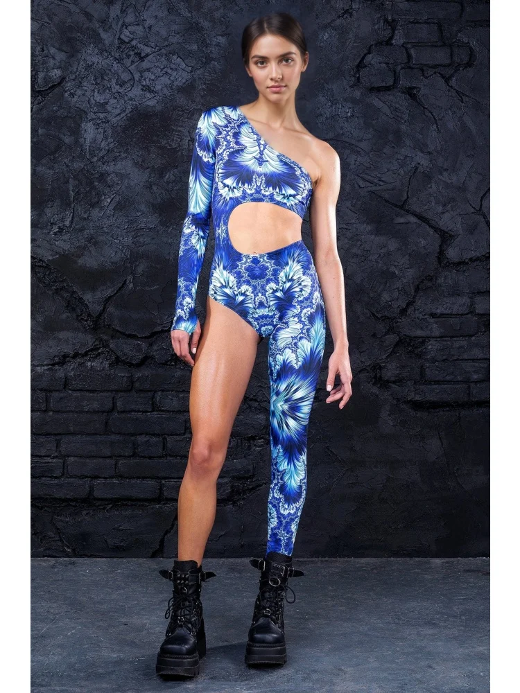 Women Color Line Cosplay Jumpsuit Masquerade One Arm Bodysuit Halloween Carnival Party Performance Half Sleeve Zentai Costume
Women Color Line Cosplay Jumpsuit Masquerade One Arm Bodysuit Halloween Carnival Party Performance Half Sleeve Zentai Costume