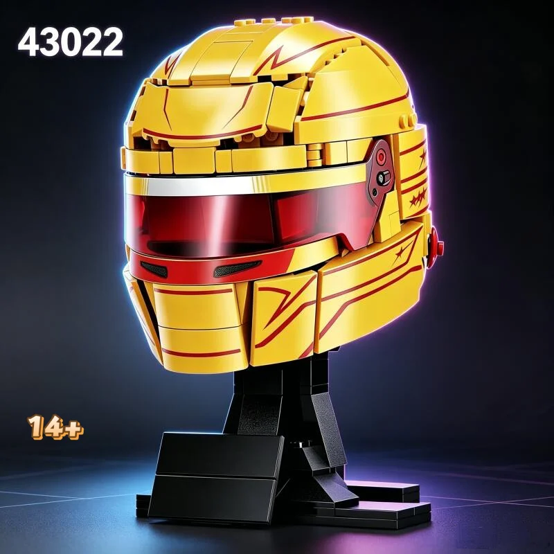 2026 new 884pcs Racing Car Racing Driver Helmet Yellow Building Block Puzzle Model Toy For Birthday Ornament Gift
2026 new 884pcs Racing Car Racing Driver Helmet Yellow Building Block Puzzle Model Toy For Birthday Ornament Gift