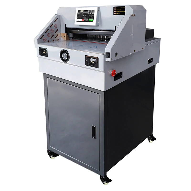 WD-4606E+ High Precision Programmed Paper Cutter Auto Electric Paper Cutting Machine 
WD-4606E+ High Precision Programmed Paper Cutter Auto Electric Paper Cutting Machine