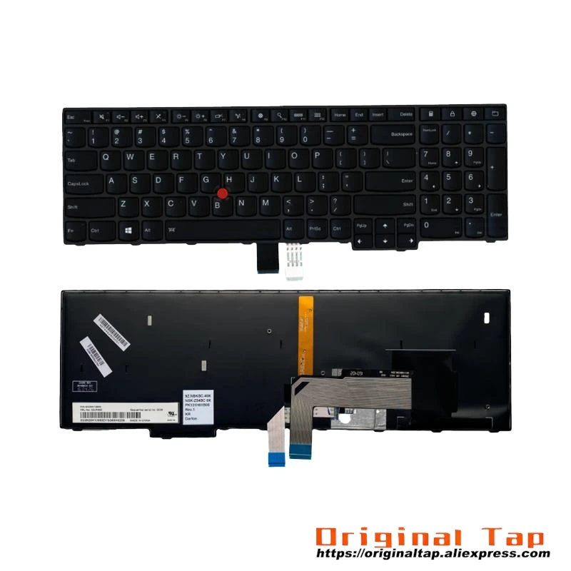 Американская английская клавиатура с подсветкой для Lenovo Thinkpad S5 E560p Gen 1st 00UR628 00UR591
Американская английская клавиатура с подсветкой для Lenovo Thinkpad S5 E560p Gen 1st 00UR628 00UR591