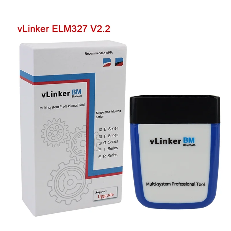 V2.2 BM Bluetooth-совместимый автомобильный диагностический инструмент 3.0 OBD2 для считывателя кодов для сканера
V2.2 BM Bluetooth-совместимый автомобильный диагностический инструмент 3.0 OBD2 для считывателя кодов для сканера