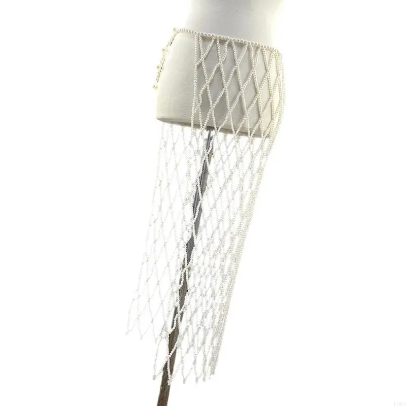 P88A Stylish Layer Imitation Pearls Mesh Skirt Offer Breathable Comfortable Wear Decoration for Trendy Professional
P88A Stylish Layer Imitation Pearls Mesh Skirt Offer Breathable Comfortable Wear Decoration for Trendy Professional