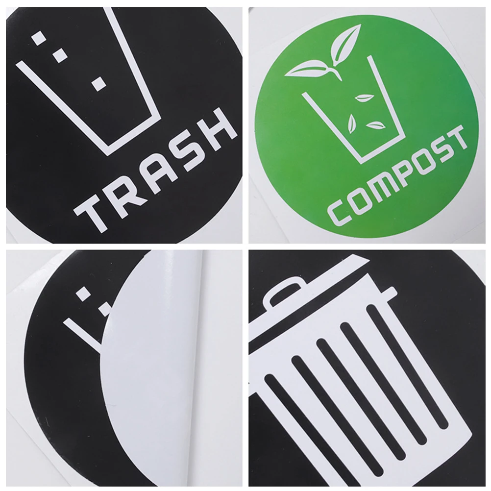 12pcs Garbage Sorting Stickers Waste Bin Recycling Trash Can Labels Decorative PVC Material Flat Smooth Surface
12pcs Garbage Sorting Stickers Waste Bin Recycling Trash Can Labels Decorative PVC Material Flat Smooth Surface