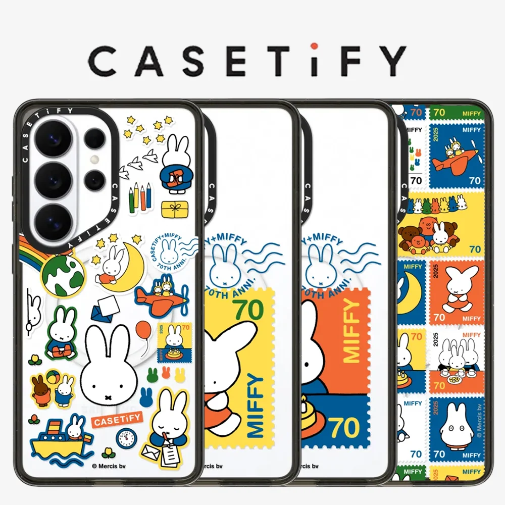 CASETiFY Miffy Rabbit Cartoon Series Magnetic Drop-proof Case for Samsung Galaxy S23 S24 S25 S26+ Ultra Plus Protect Cover
CASETiFY Miffy Rabbit Cartoon Series Magnetic Drop-proof Case for Samsung Galaxy S23 S24 S25 S26+ Ultra Plus Protect Cover