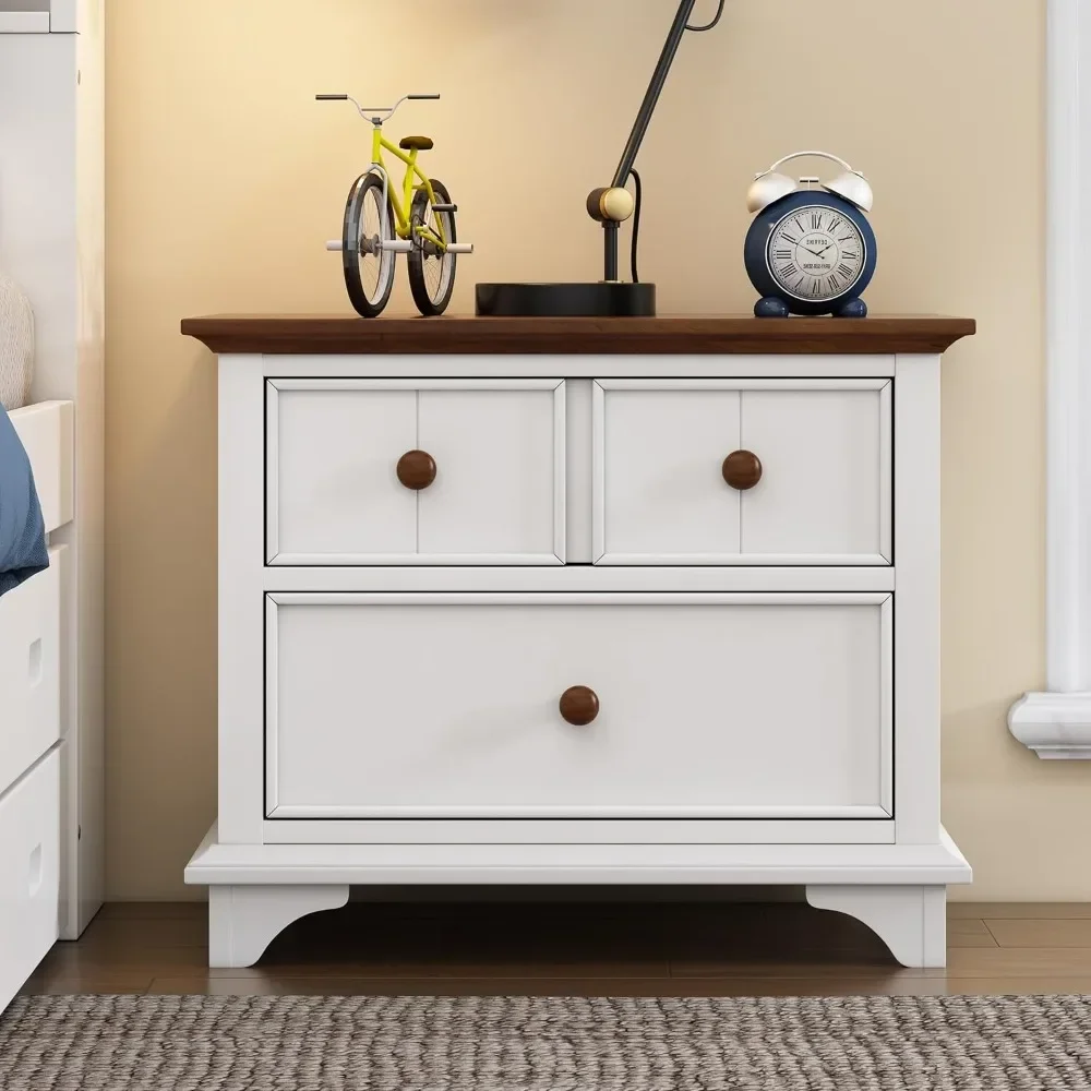 Children's Bedside Table, Wooden 2-drawer Bedside Table with Bedroom, Living Room and Children's Bedside Table
Children's Bedside Table, Wooden 2-drawer Bedside Table with Bedroom, Living Room and Children's Bedside Table