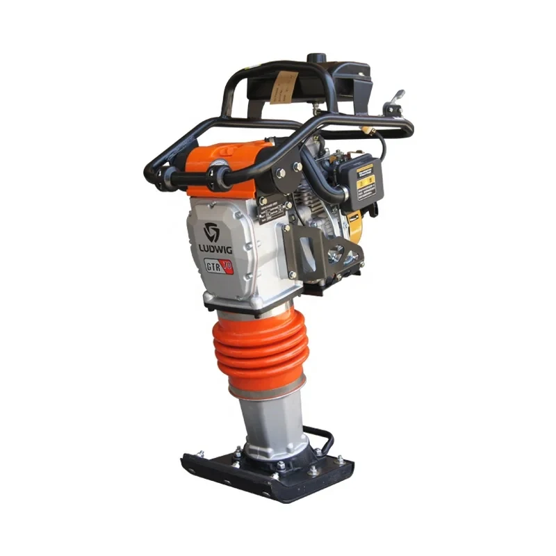 Concrete Vibratory Tamping Rammer with Bellows and Spare Parts
Concrete Vibratory Tamping Rammer with Bellows and Spare Parts