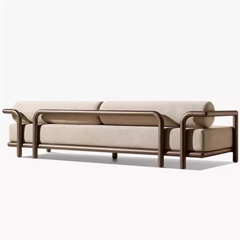 Teak outdoor sofa courtyard garden aluminum alloy imitation wood grain furniture B & B terrace outdoor sun room sofa
Teak outdoor sofa courtyard garden aluminum alloy imitation wood grain furniture B & B terrace outdoor sun room sofa