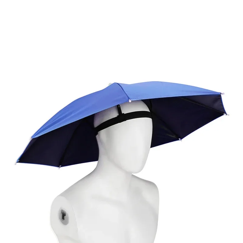 Windproof Fishing Umbrella Hat (Head-Mounted) - Black Plastic, Rainproof Sunshade for Outdoor Use
Windproof Fishing Umbrella Hat (Head-Mounted) - Black Plastic, Rainproof Sunshade for Outdoor Use