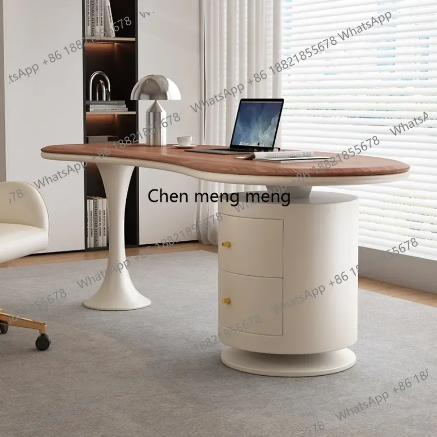 N138 Creamy Luxury Minimalist Office Desks Heteromorphic Sturdy Office Desks Luxury Wide Office Furniture Scrivanie Per Ufficio
N138 Creamy Luxury Minimalist Office Desks Heteromorphic Sturdy Office Desks Luxury Wide Office Furniture Scrivanie Per Ufficio