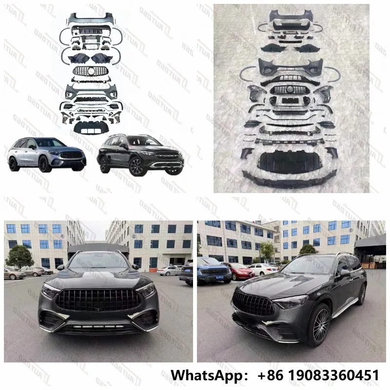 Style Upgrade Body Kit for Benz GLC X254 W254 2023-2025 Front & Rear Bumper Grille Exhaust Pipe and Rear DiffuserTuning Parts
Style Upgrade Body Kit for Benz GLC X254 W254 2023-2025 Front & Rear Bumper Grille Exhaust Pipe and Rear DiffuserTuning Parts