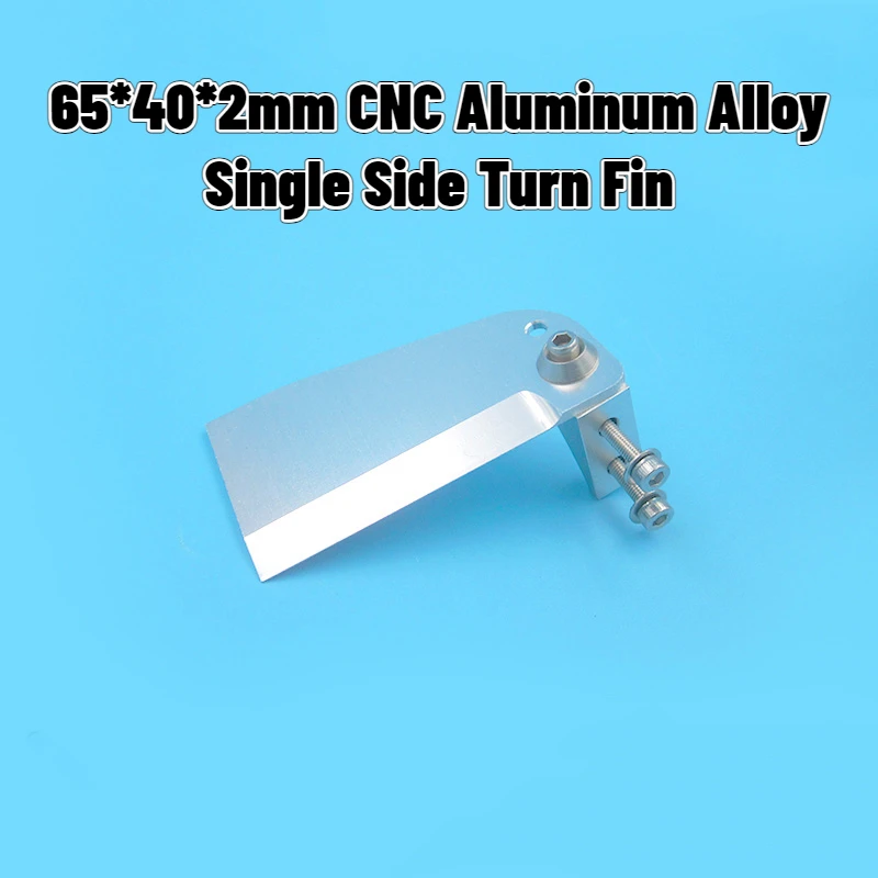RC CNC Aluminum Alloy 65*40*2mm Single Side Turn Fin For Radio Control Hobby MINI MONO Boats Model DIY Parts Accessories
RC CNC Aluminum Alloy 65*40*2mm Single Side Turn Fin For Radio Control Hobby MINI MONO Boats Model DIY Parts Accessories