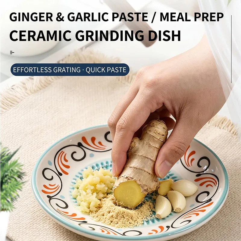 Ceramic Garlic Grater Plate Bowl Tomato Dish Made in Spain Spanish Grating Pan Con Tomate Grater Plate Set Ginger
Ceramic Garlic Grater Plate Bowl Tomato Dish Made in Spain Spanish Grating Pan Con Tomate Grater Plate Set Ginger