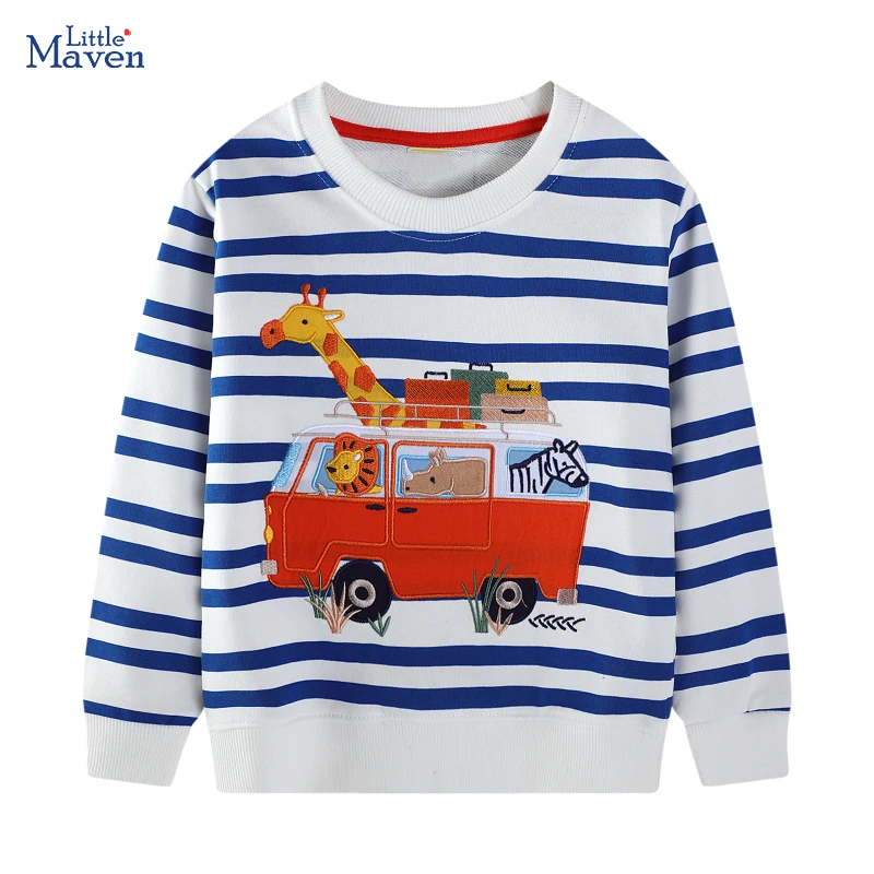 Little maven Baby Boys 2025 Autumn Spring Children’s Clothing Cotton Cartoon Animals Sweatshirt Toddler Kids Clothes 2-7 year
Little maven Baby Boys 2025 Autumn Spring Children’s Clothing Cotton Cartoon Animals Sweatshirt Toddler Kids Clothes 2-7 year