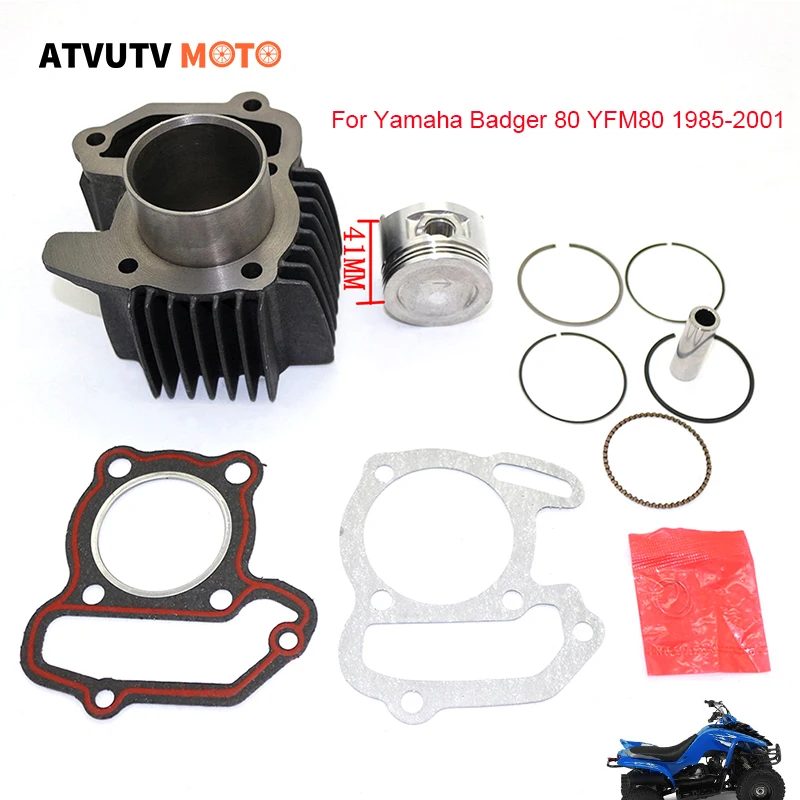 Cylinder Body With Head Gaskets Pistons Kit For Yamaha Badger 80 YFM80 1985-2001 47MM
Cylinder Body With Head Gaskets Pistons Kit For Yamaha Badger 80 YFM80 1985-2001 47MM
