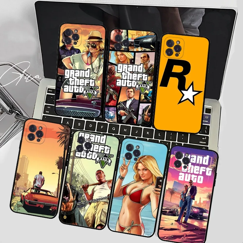 Popular Game G-TA 5 G-rand Phone Case For IPhone 15 14 11 12 13 Mini Pro XS Max Cover 6 7 8 Plus X XR SE 2020 Funda Shell
Popular Game G-TA 5 G-rand Phone Case For IPhone 15 14 11 12 13 Mini Pro XS Max Cover 6 7 8 Plus X XR SE 2020 Funda Shell