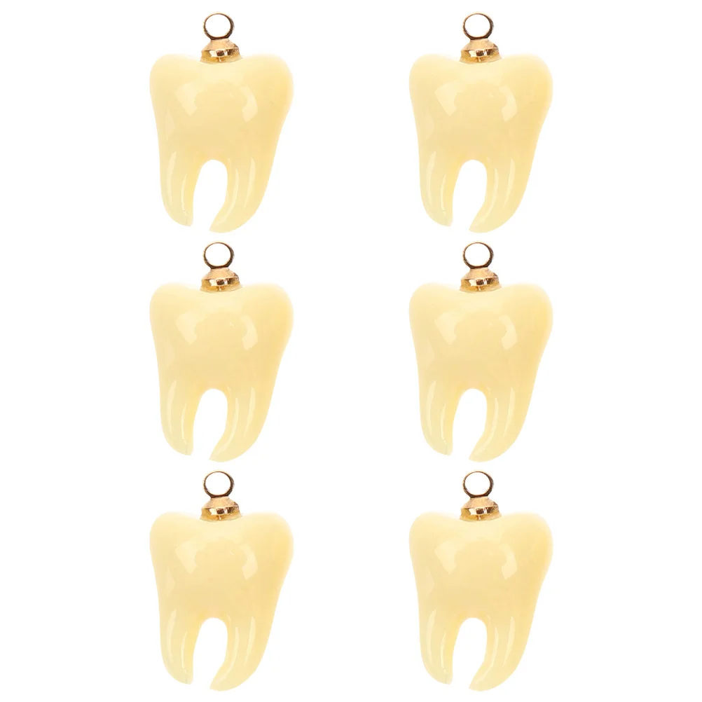 6 шт., подвески из смолы с маленькими зубами, декоративные подвески, уникальный дизайн для самостоятельного изготовления ювелирных изделий, забавные украшения с искусственными зубами
6 шт., подвески из смолы с маленькими зубами, декоративные подвески, уникальный дизайн для самостоятельного изготовления ювелирных изделий, забавные украшения с искусственными зубами