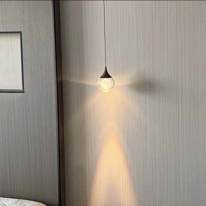 Simple modern creative bedroom bedside bar crystal chandelier
Simple modern creative bedroom bedside bar crystal chandelier
