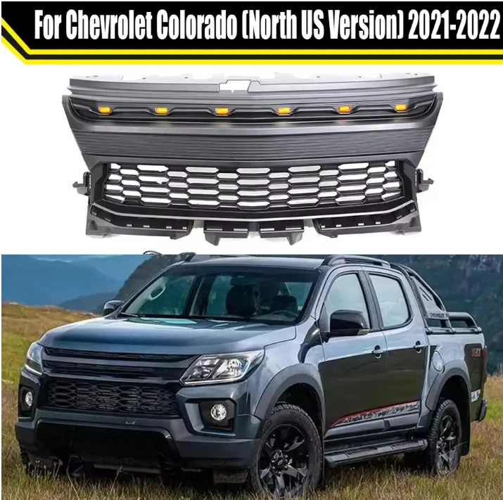 Front Grill Car Grille With LED Grid For Chevrolet Colorado (North US Version) 2021-2022 Auto Parts Other Exterior Accessories
Front Grill Car Grille With LED Grid For Chevrolet Colorado (North US Version) 2021-2022 Auto Parts Other Exterior Accessories