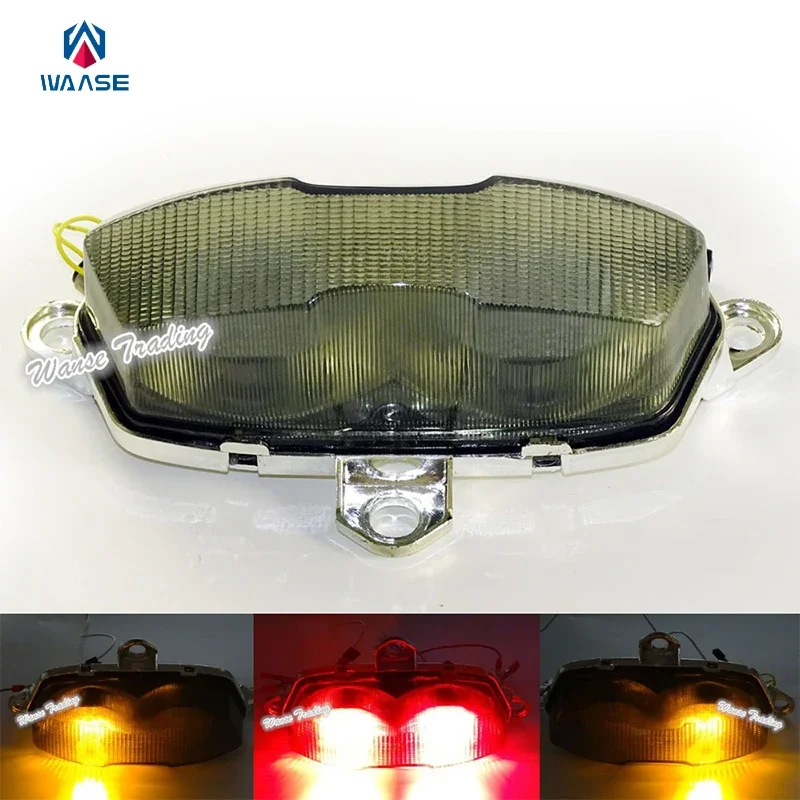waase E-Marked Rear Taillight Tail Brake Turn Signals Integrated Light Smoke For 1994 1995-1997 KAWASAKI Ninja ZX9R ZX-9R ZX900B
waase E-Marked Rear Taillight Tail Brake Turn Signals Integrated Light Smoke For 1994 1995-1997 KAWASAKI Ninja ZX9R ZX-9R ZX900B