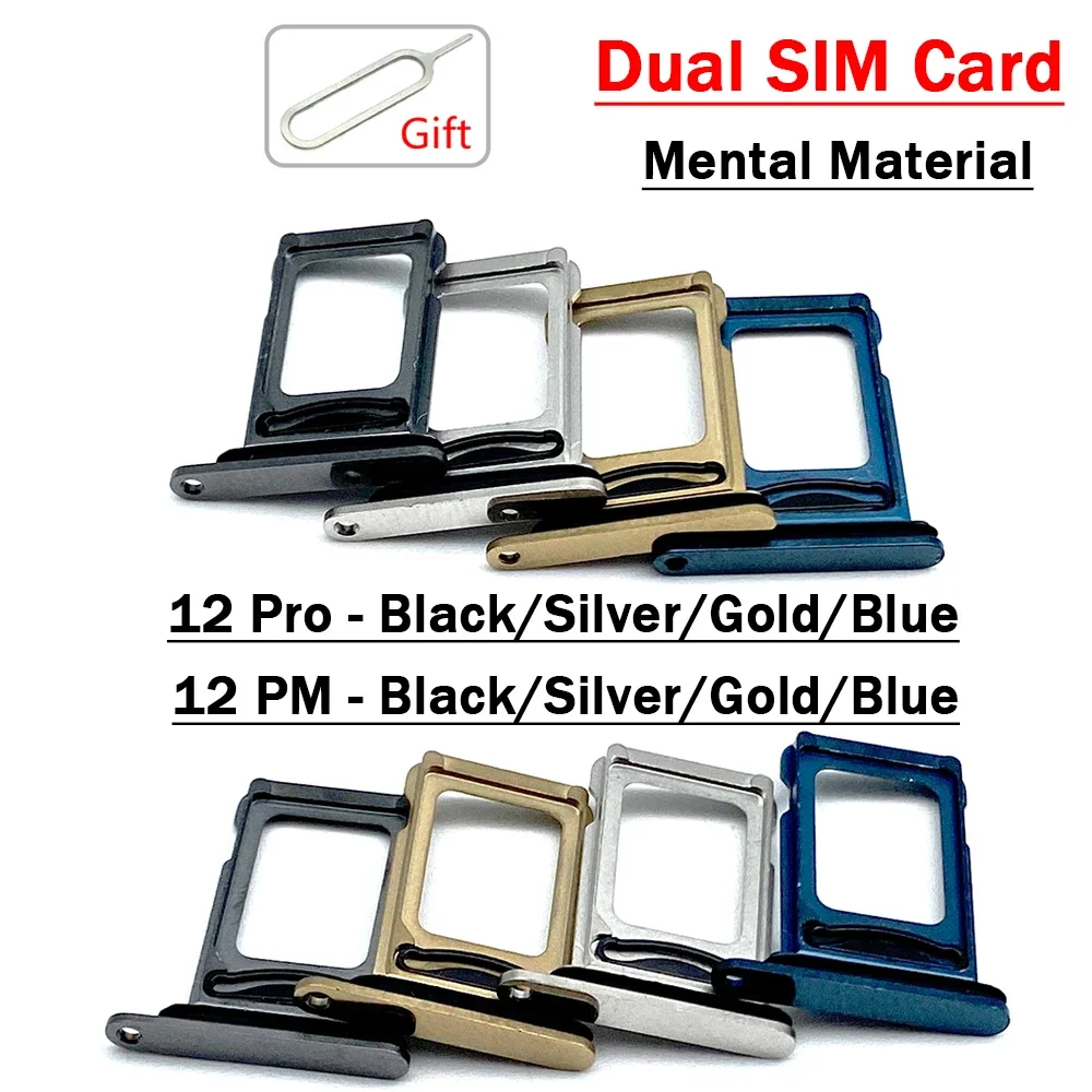 Новый слот для двух Sim-карт адаптер металлический материал для IPhone 12 Pro/для 12 Pro Max слот для SIM-карты
Новый слот для двух Sim-карт адаптер металлический материал для IPhone 12 Pro/для 12 Pro Max слот для SIM-карты