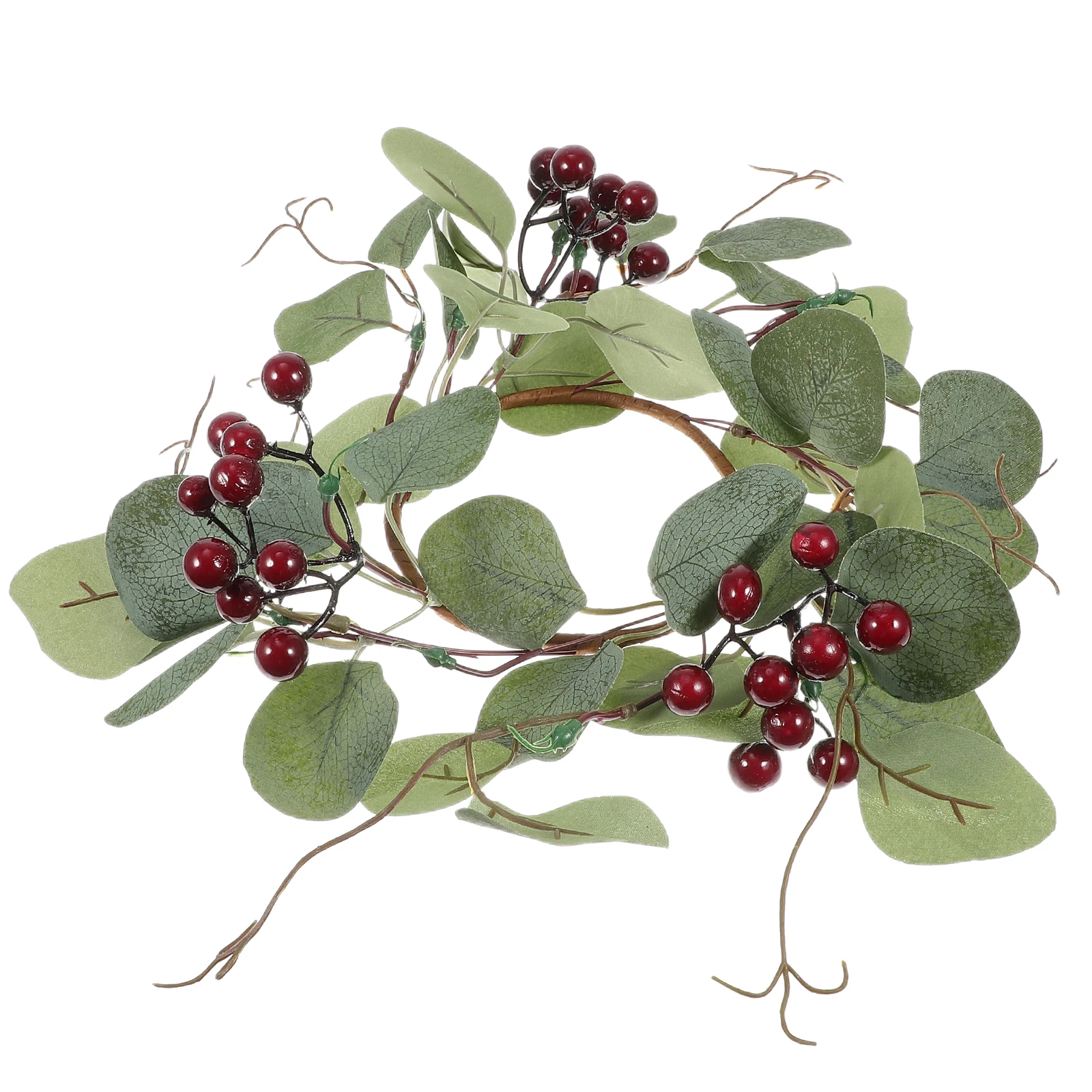 Christmas Wreath Faux Plant Artificial Flowers C Rings Door Fireplace Mantel Banister Christmas Decoration Eucalyptus
Christmas Wreath Faux Plant Artificial Flowers C Rings Door Fireplace Mantel Banister Christmas Decoration Eucalyptus