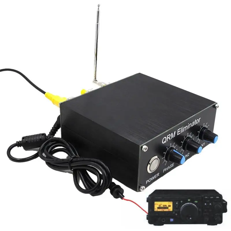 Избавитель QRM X-Phase 1 МГц-30 МГц HF Band QRM Избавитель сигнала из алюминиевого сплава с циферблатом и ручкой
Избавитель QRM X-Phase 1 МГц-30 МГц HF Band QRM Избавитель сигнала из алюминиевого сплава с циферблатом и ручкой