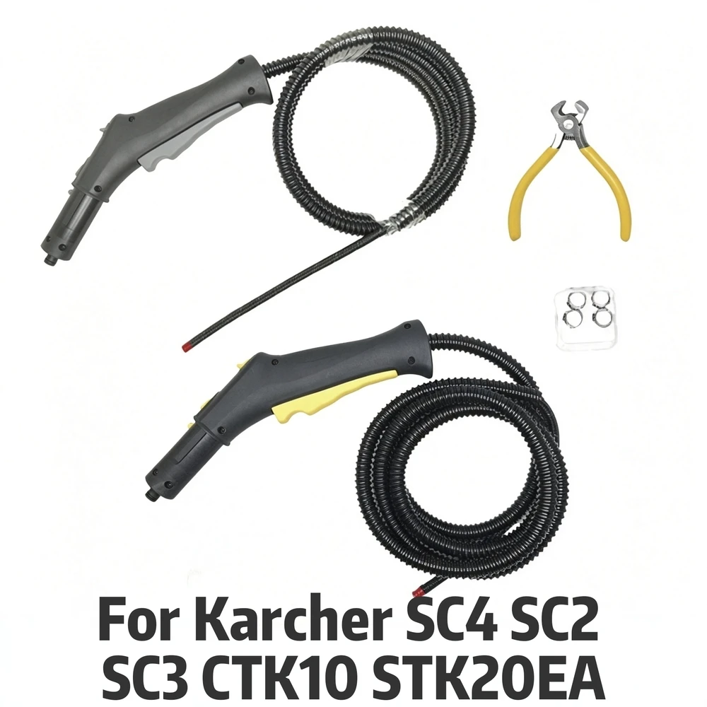 1PCS For Karcher Replacement For Steam Cleaner Hose SC1 SC2 SC3 SC4 4.322-048.3 Steam Switch Control Handle Hose Accessories
1PCS For Karcher Replacement For Steam Cleaner Hose SC1 SC2 SC3 SC4 4.322-048.3 Steam Switch Control Handle Hose Accessories