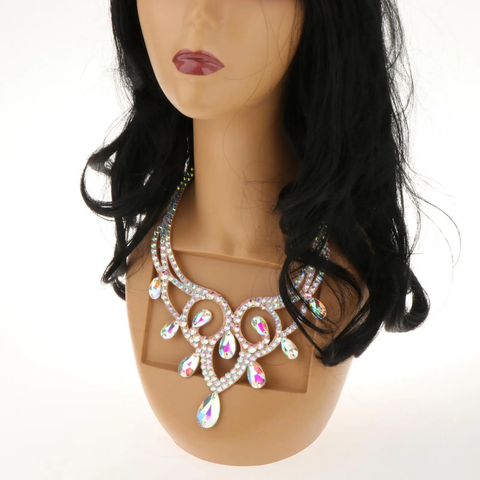 Ожерелье для танца живота, ювелирные изделия со стразами, массивное ожерелье для танцев ручной работы
Ожерелье для танца живота, ювелирные изделия со стразами, массивное ожерелье для танцев ручной работы