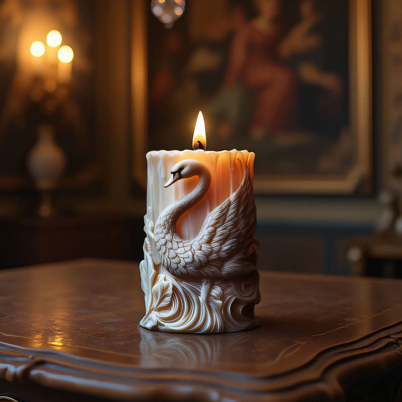 candle swan aromatherapy candle silicone mold DIY swan carving art candle animal handmade gift
candle swan aromatherapy candle silicone mold DIY swan carving art candle animal handmade gift
