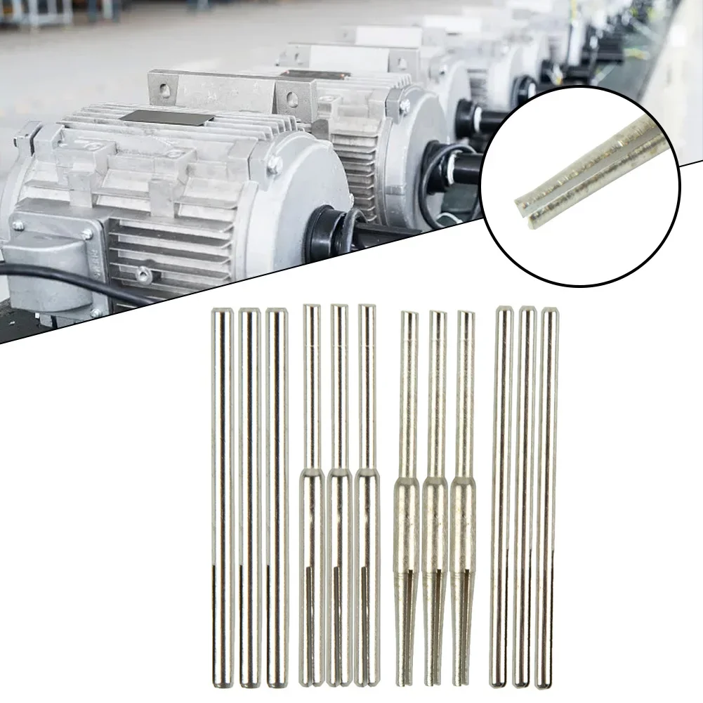 12Pcs Sandpaper Clamp 2.35mm/3.0mm Sandpaper Abrasive Straight Split Mandrels Clip Type For Rotary Grinder Tool
12Pcs Sandpaper Clamp 2.35mm/3.0mm Sandpaper Abrasive Straight Split Mandrels Clip Type For Rotary Grinder Tool