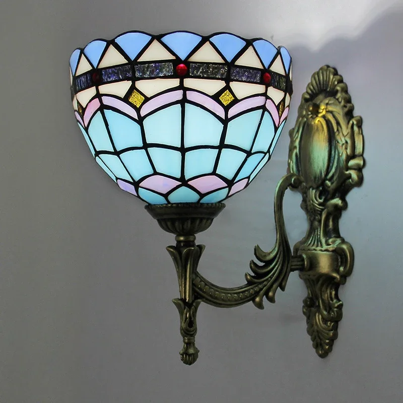 DORIAN Tiffany Color Glass Wall Lamp American Retro Creativity Living Room Bedroom Villa Hotel Restaurant Cafe Bar Aisle Light
DORIAN Tiffany Color Glass Wall Lamp American Retro Creativity Living Room Bedroom Villa Hotel Restaurant Cafe Bar Aisle Light
