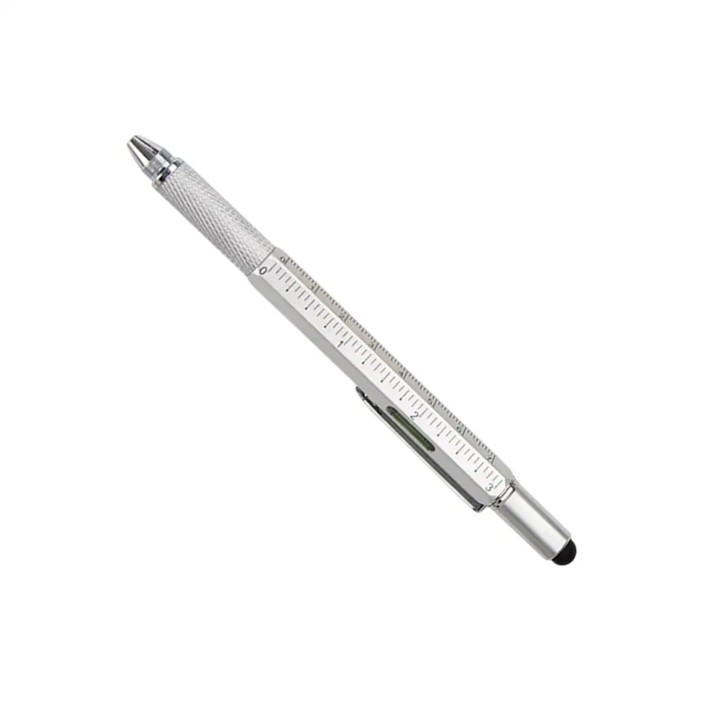 multifunctional Pen with Ruler, Levelgauge, Ballpoint Pen and Pen Refills, Unique Gifts for Men
multifunctional Pen with Ruler, Levelgauge, Ballpoint Pen and Pen Refills, Unique Gifts for Men