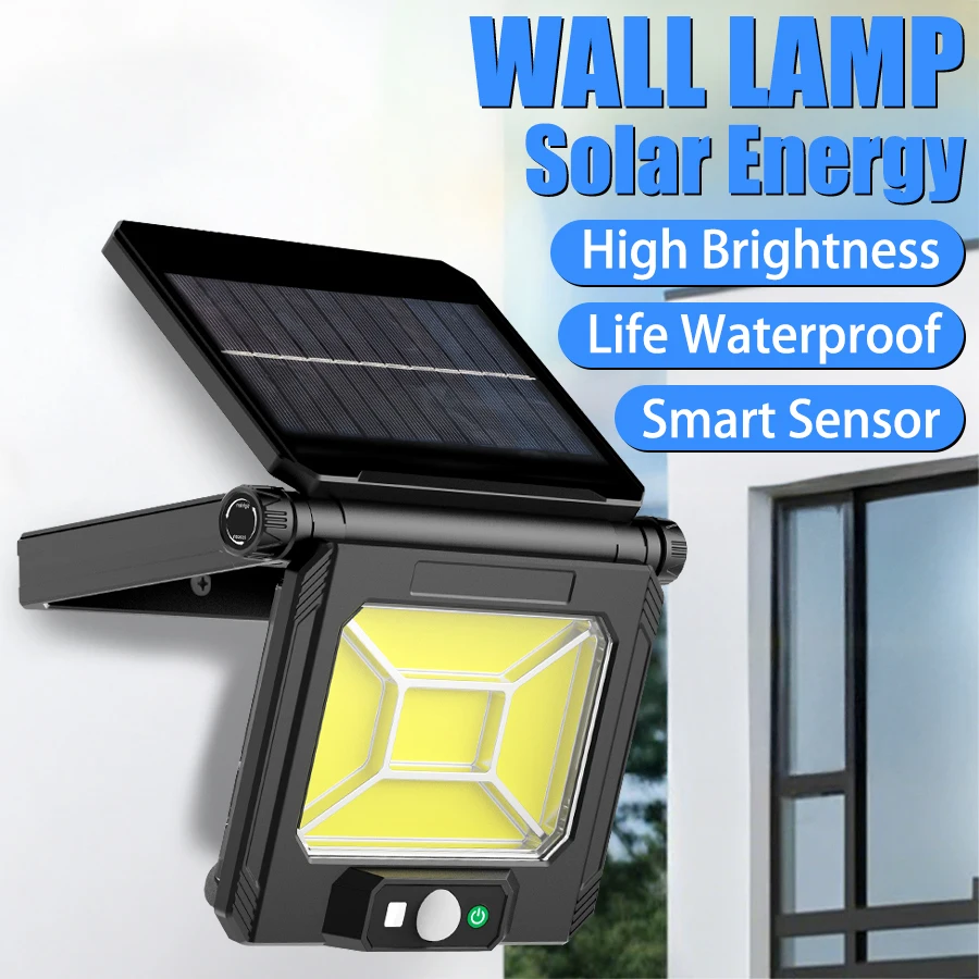 LED Solar Flood Lights Outdoor Portable Camping Light 3 Mode Waterproof Motion Sensor Solar Security Work Light Yard Garden
LED Solar Flood Lights Outdoor Portable Camping Light 3 Mode Waterproof Motion Sensor Solar Security Work Light Yard Garden