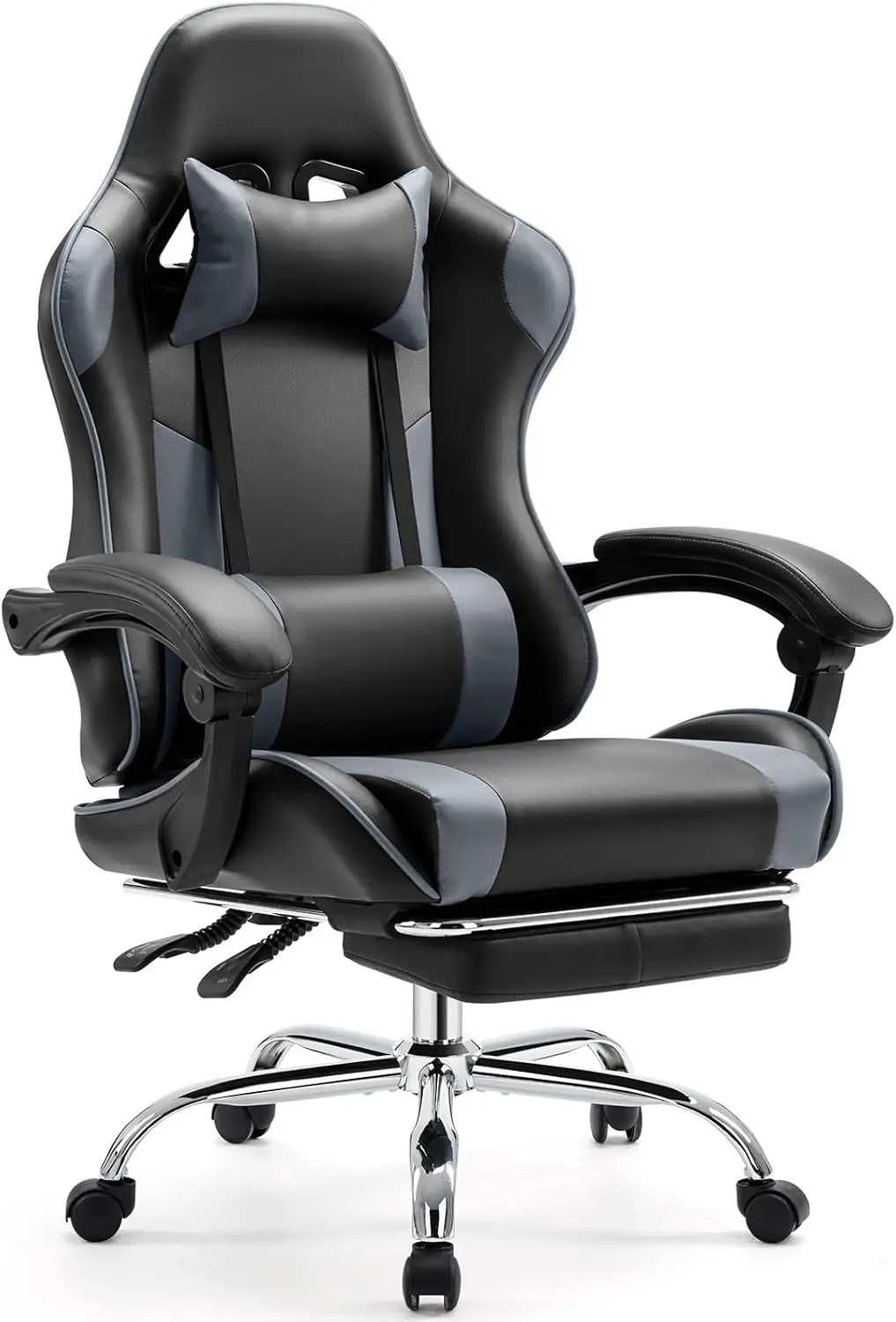 Video Game Desk Chair - Ergonomic Computer With Footrest And Comfy Lumbar Support, Pu Leather Recliner With Headrest, Fixed Up
Video Game Desk Chair - Ergonomic Computer With Footrest And Comfy Lumbar Support, Pu Leather Recliner With Headrest, Fixed Up