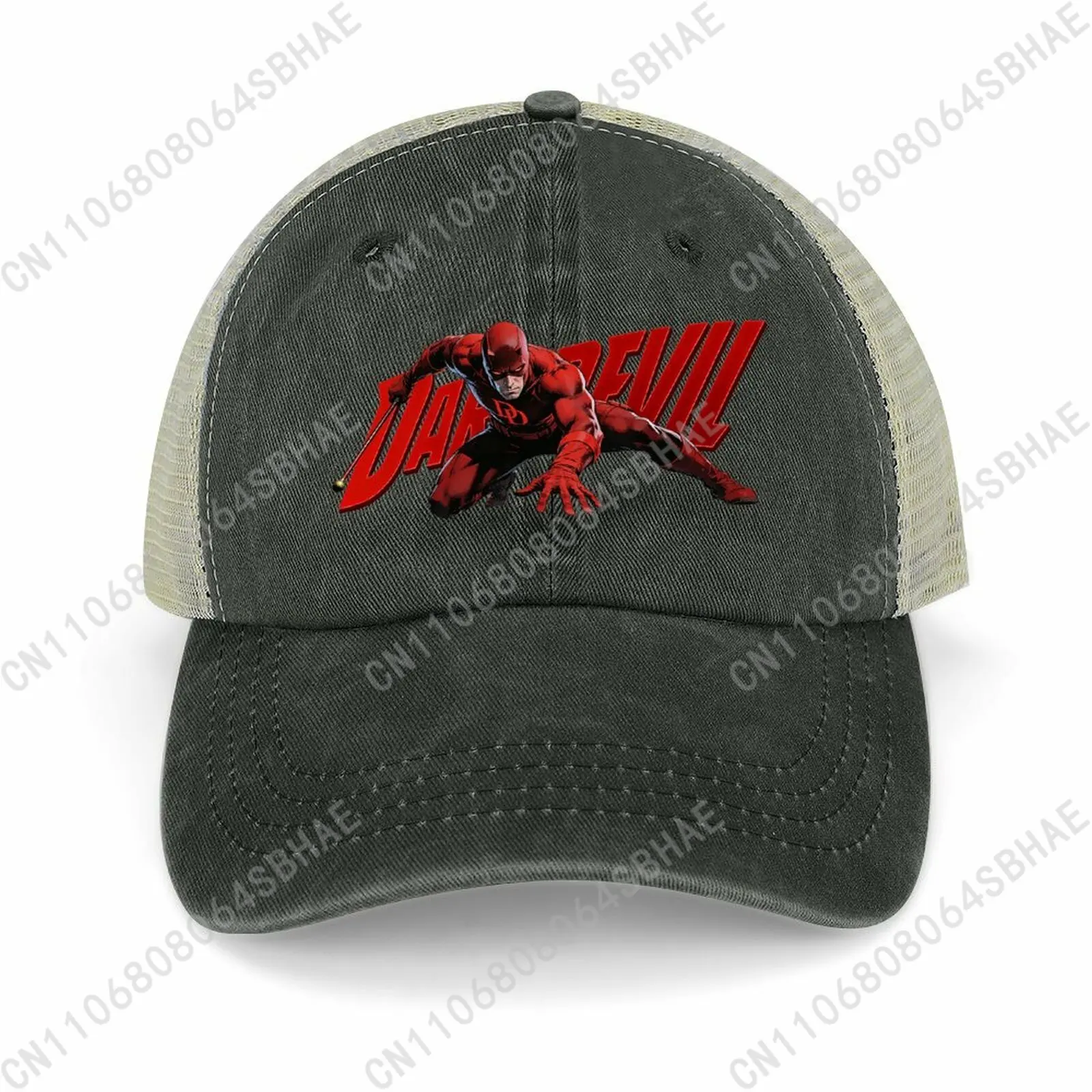 Marvel Daredevil Mesh Cowboy Hat Hollow Ventilated Summer Cap Men Women Outdoor Sun Hat Adjustable Strap Custom Cosplay
Marvel Daredevil Mesh Cowboy Hat Hollow Ventilated Summer Cap Men Women Outdoor Sun Hat Adjustable Strap Custom Cosplay