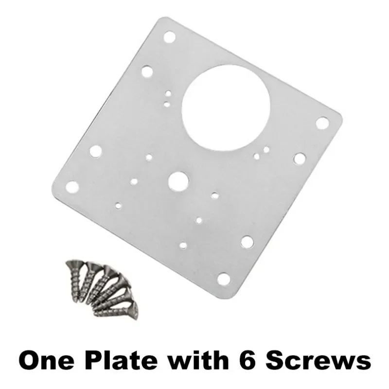 Cabinet Hinge Repair Plate – Steel Reinforcement Bracket for Broken Door/Drawer Hinges – Fixes Both Side Damage Rust-Resistant
Cabinet Hinge Repair Plate – Steel Reinforcement Bracket for Broken Door/Drawer Hinges – Fixes Both Side Damage Rust-Resistant