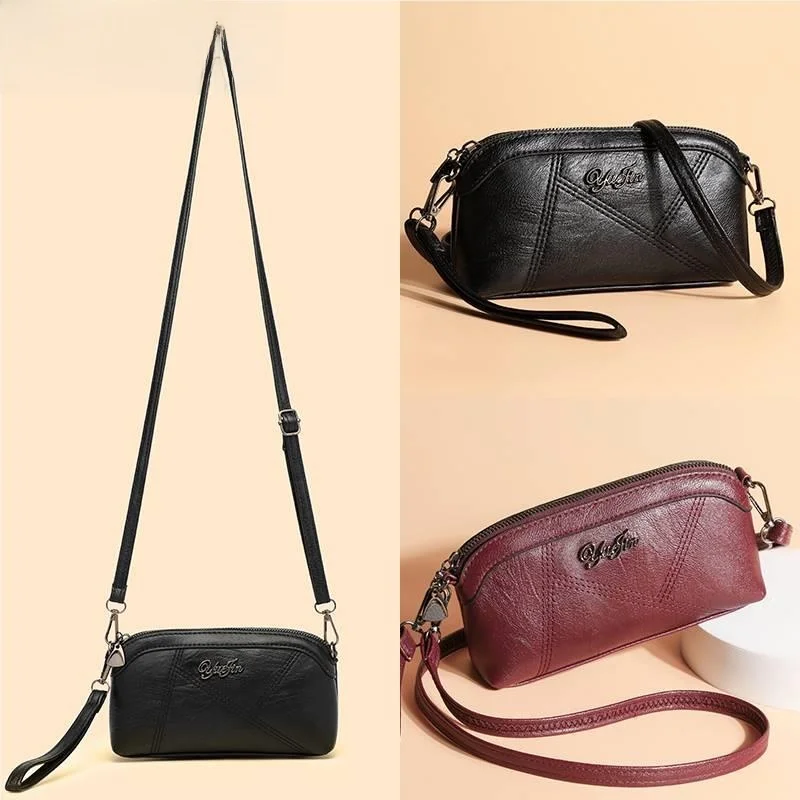 Soft Leather Bag Women's Crossbody Bag Mobile Phone Wallet for Middle-Aged Mothers Genuine Leather Handbag
Soft Leather Bag Women's Crossbody Bag Mobile Phone Wallet for Middle-Aged Mothers Genuine Leather Handbag