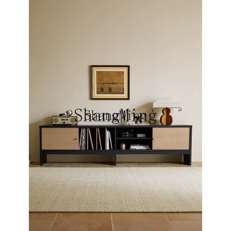 CL Modern Minimalist Solid Wood TV Cabinet Wabi-Sabi Style Small Apartment Living Room Home Storage Cabinet
CL Modern Minimalist Solid Wood TV Cabinet Wabi-Sabi Style Small Apartment Living Room Home Storage Cabinet