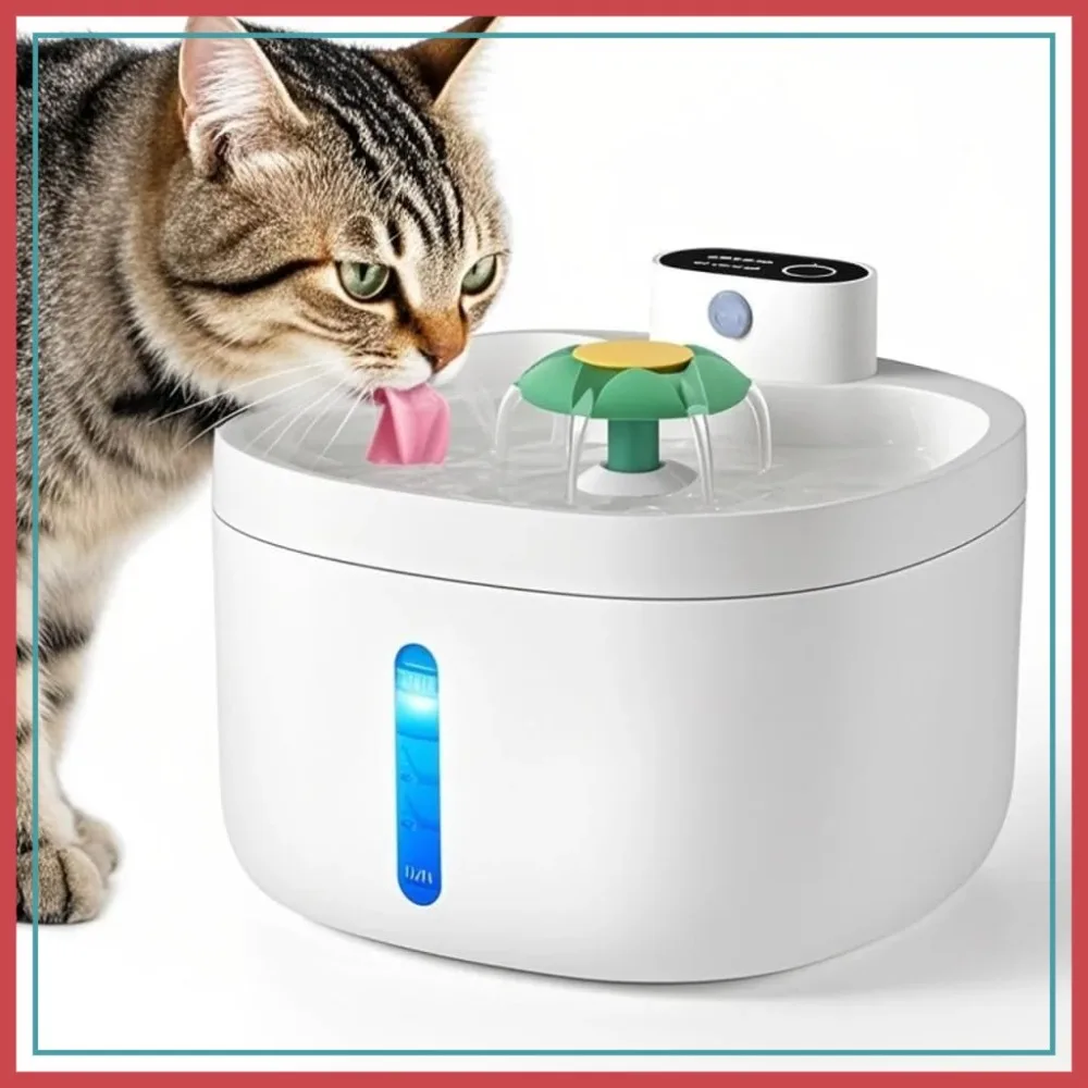 Cat Water Fountain, 91OZ/2.6L Pet Water Dispenser, Rechargeable Drinking Fountains for Cats and Dogs
Cat Water Fountain, 91OZ/2.6L Pet Water Dispenser, Rechargeable Drinking Fountains for Cats and Dogs