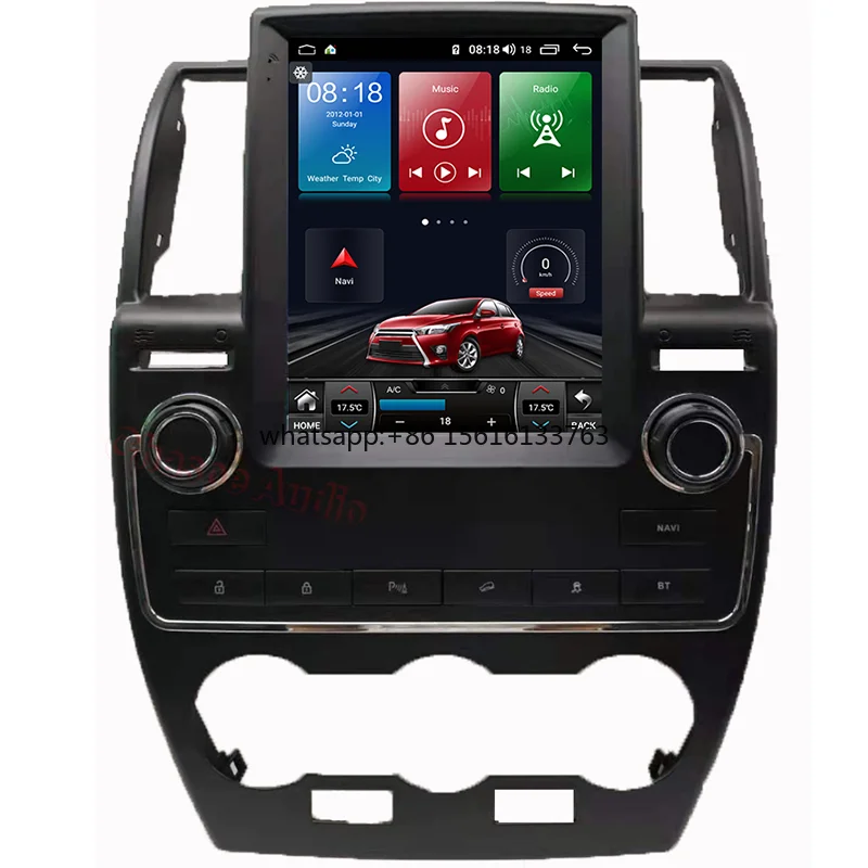 Car Vertical Screen Video Radio Multimedia Player for Land Rover Freelander 2 2008 Android Car Stereo GPS Navigation Audio