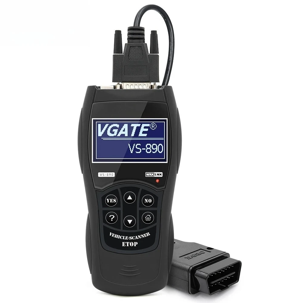 2026 Original Vgate VS890 OBD2 Scanner JOBD EOBD Car Diagnostic Tool Auto Engine Fault Code Reader Multi-Language
2026 Original Vgate VS890 OBD2 Scanner JOBD EOBD Car Diagnostic Tool Auto Engine Fault Code Reader Multi-Language