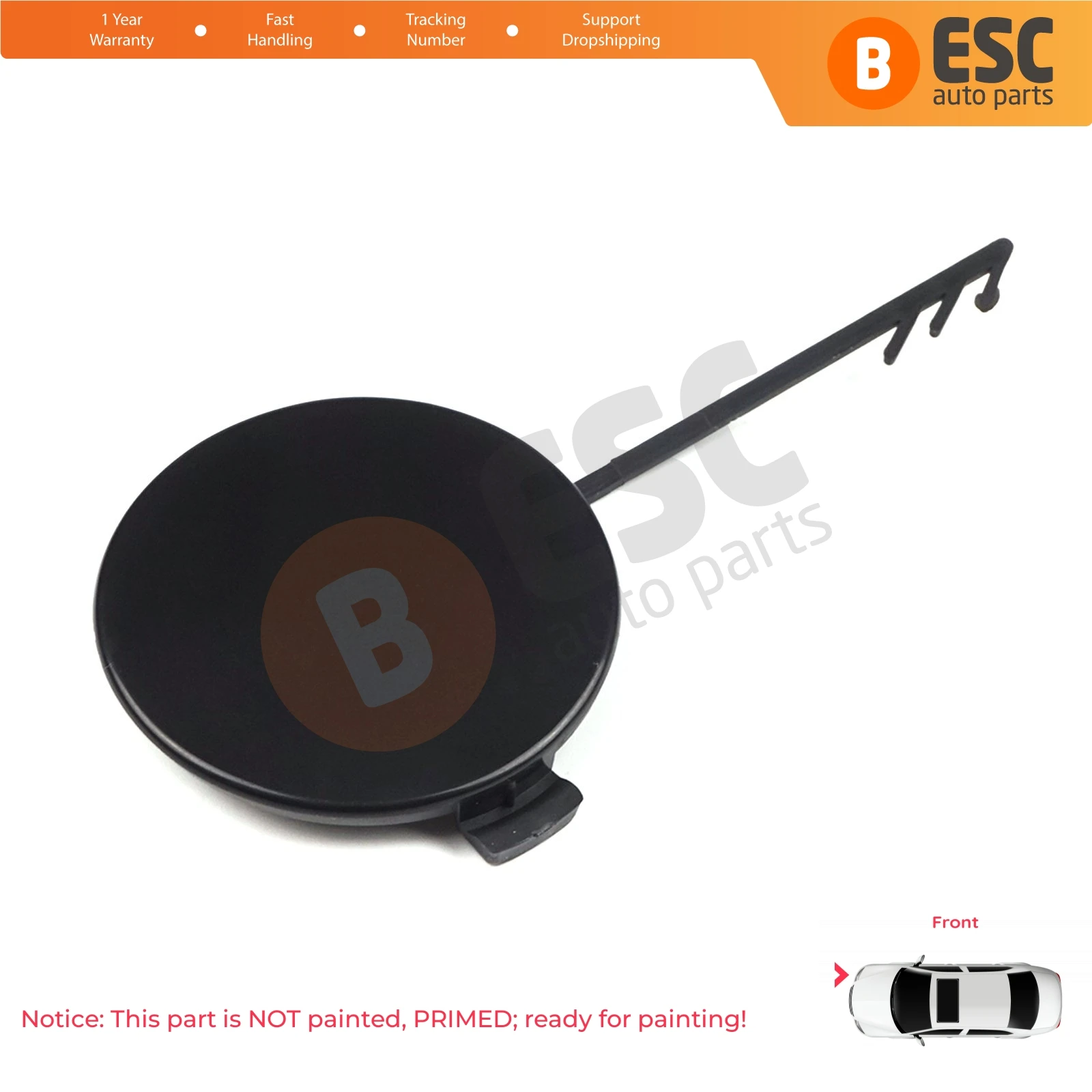 ESP1094 Front Bumper Grille Tow Hook Eye Cover Cap Lid 8K0807241GRU for Audi A4 B8 4L 2008-2012
ESP1094 Front Bumper Grille Tow Hook Eye Cover Cap Lid 8K0807241GRU for Audi A4 B8 4L 2008-2012