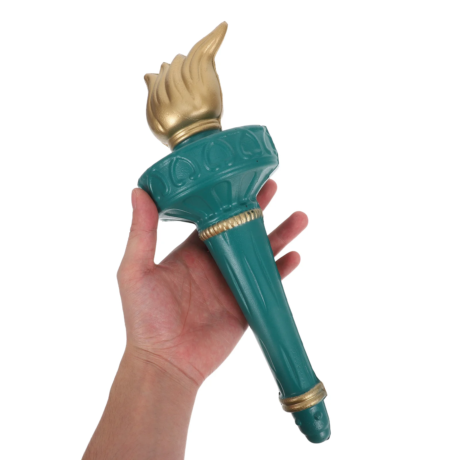Statue Of Liberty Torch Prop For Cosplay Halloween Party Accessory Lightweight Handheld Decorative Role Playing Display
Statue Of Liberty Torch Prop For Cosplay Halloween Party Accessory Lightweight Handheld Decorative Role Playing Display