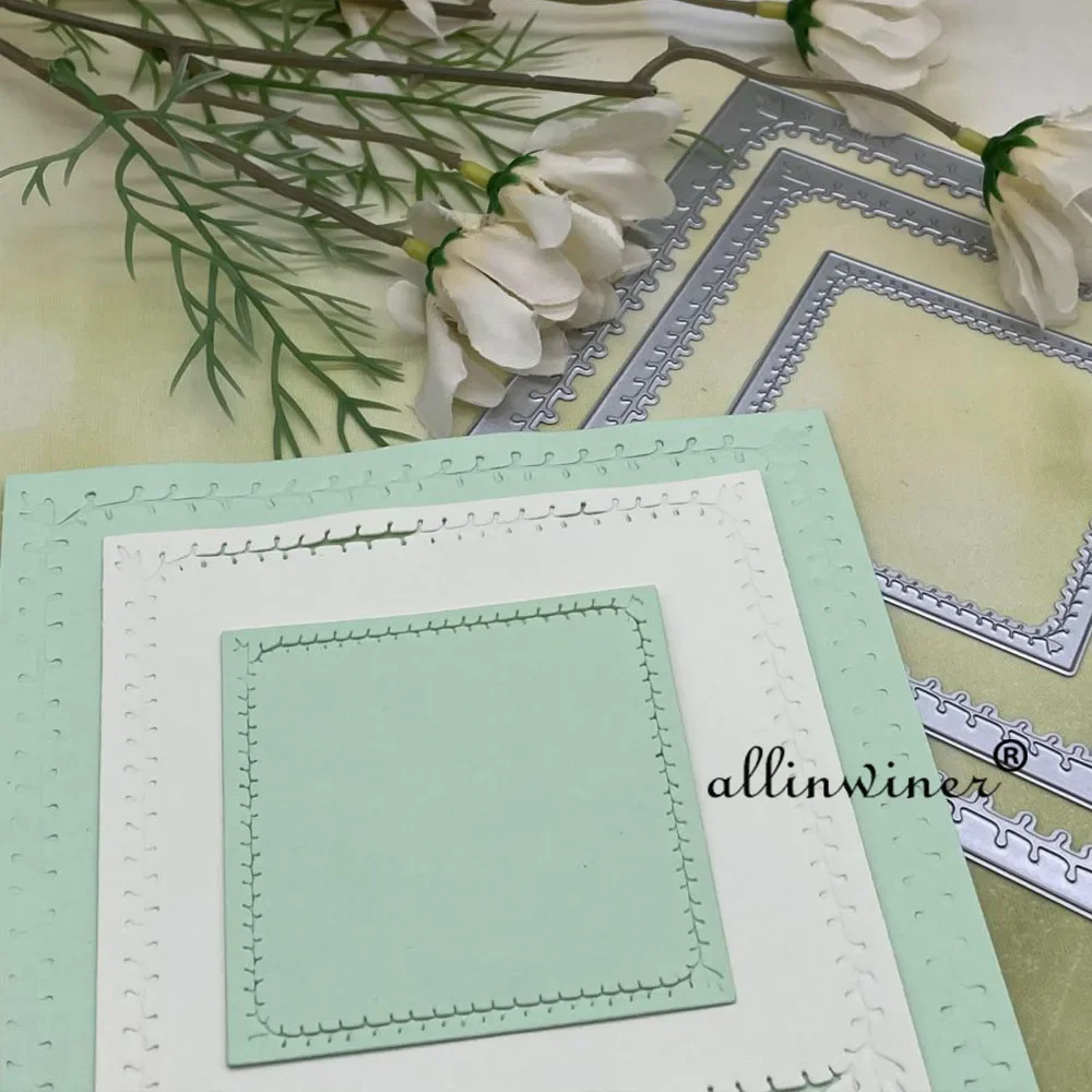 Flower leaves square frame DIY Craft Metal Cutting Die Scrapbook Embossed Paper Card Album Craft Template Stencil Dies
Flower leaves square frame DIY Craft Metal Cutting Die Scrapbook Embossed Paper Card Album Craft Template Stencil Dies