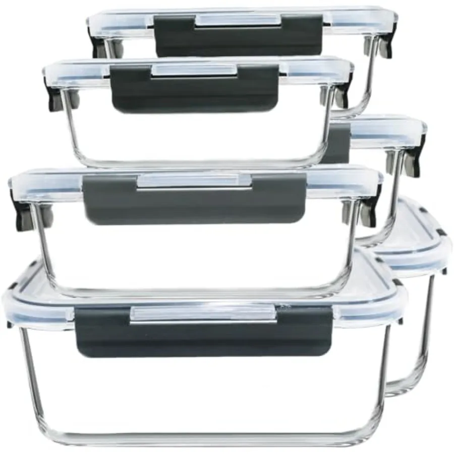 67.4oz 8.3 cup,33.8oz(4.2 cup)and 18.6oz(2.1 cup) Extra Large Glass Food Storage Containers Set with Lids, 6 Pack Airtight Glas
67.4oz 8.3 cup,33.8oz(4.2 cup)and 18.6oz(2.1 cup) Extra Large Glass Food Storage Containers Set with Lids, 6 Pack Airtight Glas