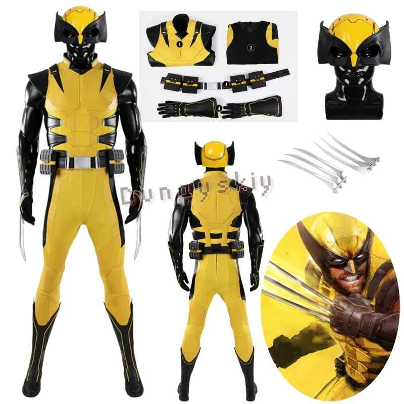 Game Wolf Cosplay Costume Jumpsuit Vest Outfit Full Set Gold Wolf Halloween Costumes Comic Con Men Suit
Game Wolf Cosplay Costume Jumpsuit Vest Outfit Full Set Gold Wolf Halloween Costumes Comic Con Men Suit