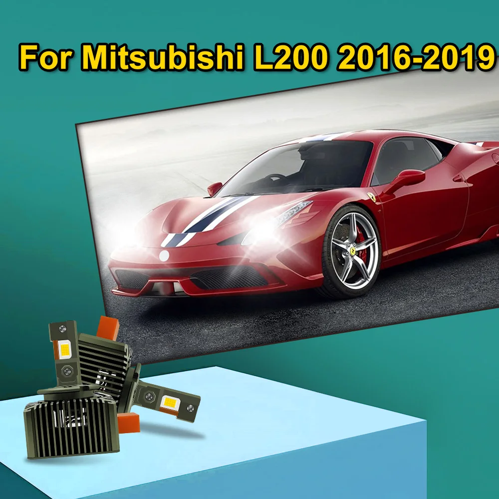 2 светодиодные фары CSP для Mitsubishi L200 2016 2017 2018 2019 Canbus 30000LM D5S 1:1 HID-светодиодные лампы, двусторонние автомобильные лампы 110 Вт
2 светодиодные фары CSP для Mitsubishi L200 2016 2017 2018 2019 Canbus 30000LM D5S 1:1 HID-светодиодные лампы, двусторонние автомобильные лампы 110 Вт