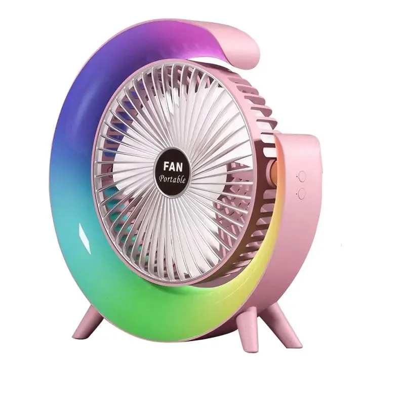 M02K-Portable Fan USB Rechargeable Fan LED 7 Colors Electric Fan 180°Adjustable Camping Fans 3 Speeds Mini Desktop Fan
M02K-Portable Fan USB Rechargeable Fan LED 7 Colors Electric Fan 180°Adjustable Camping Fans 3 Speeds Mini Desktop Fan