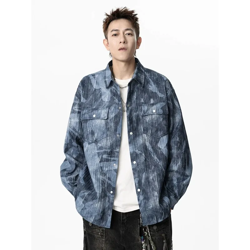 Casual Long Men's Clothing Shirt Jacket Plus Size Lapel Spring Autumn Outerwear Loose Fit Comfortable Coat
Casual Long Men's Clothing Shirt Jacket Plus Size Lapel Spring Autumn Outerwear Loose Fit Comfortable Coat
